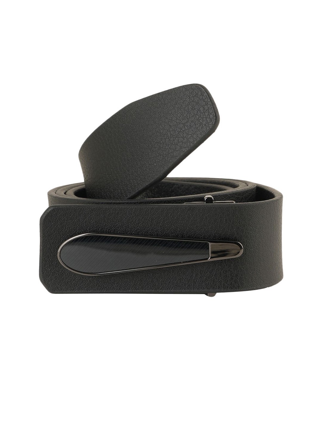 

Style Shoes Men Leather Belt, Black