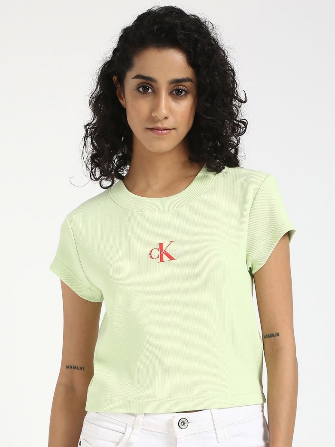 

Calvin Klein Jeans Women T-shirt, Green