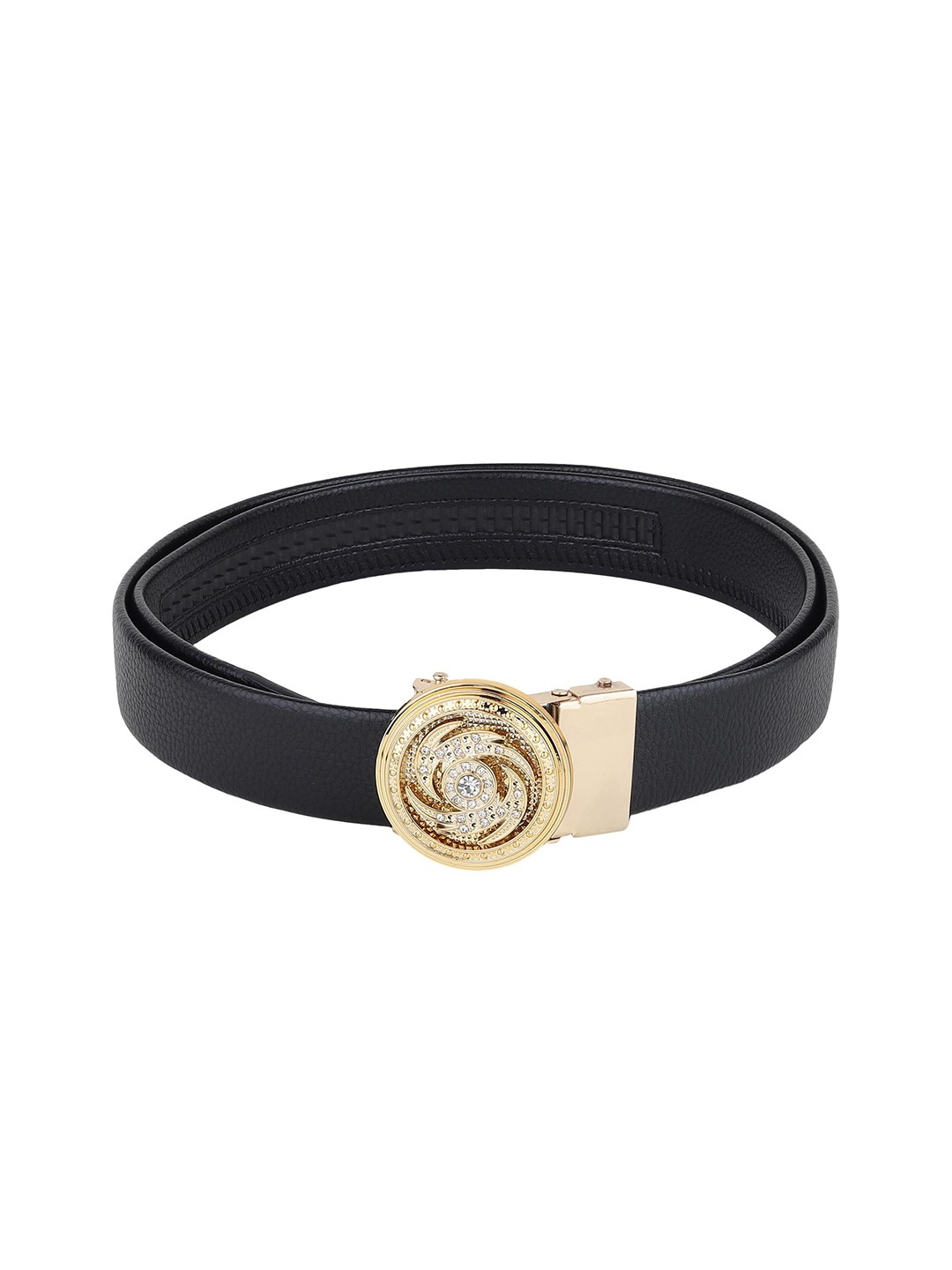 

Provogue Men Textured Belt, Black