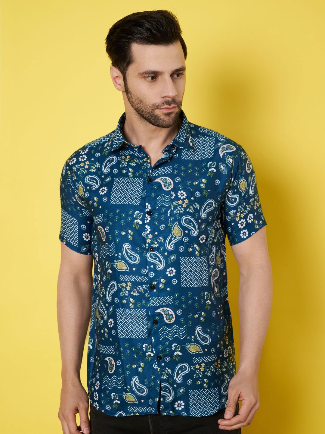 

Fashion FRICKS Men Opaque Casual Shirt, Multi