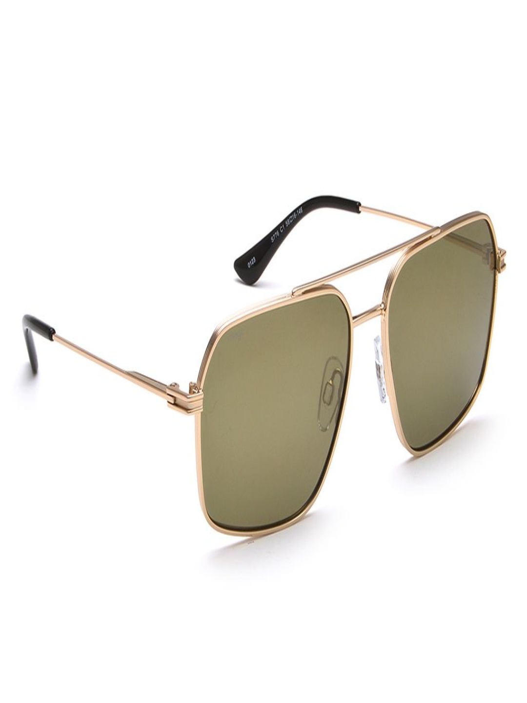 

Image Men Square Sunglasses with UV Protected Lens, Green