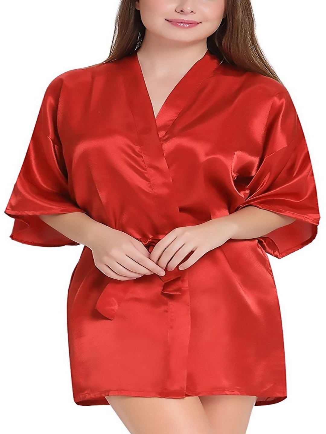 

SSoShHub Short Sleeves Robe, Purple