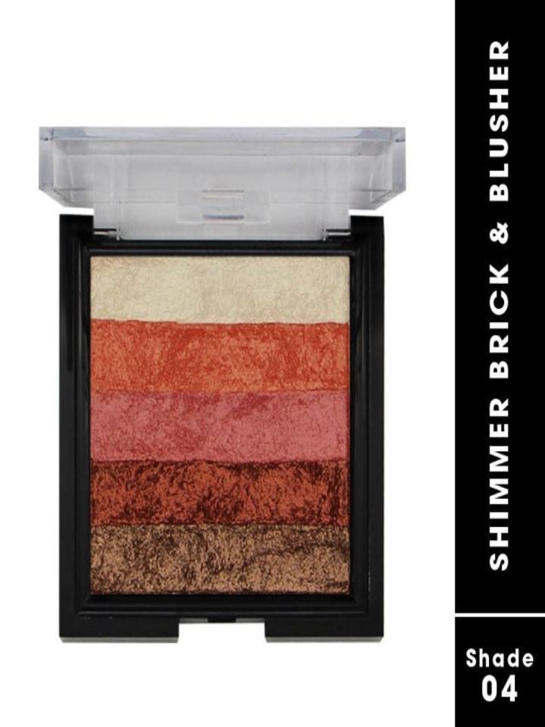

Fashion Colour Shimmer Brick & Blusher - Shade 04, Pink