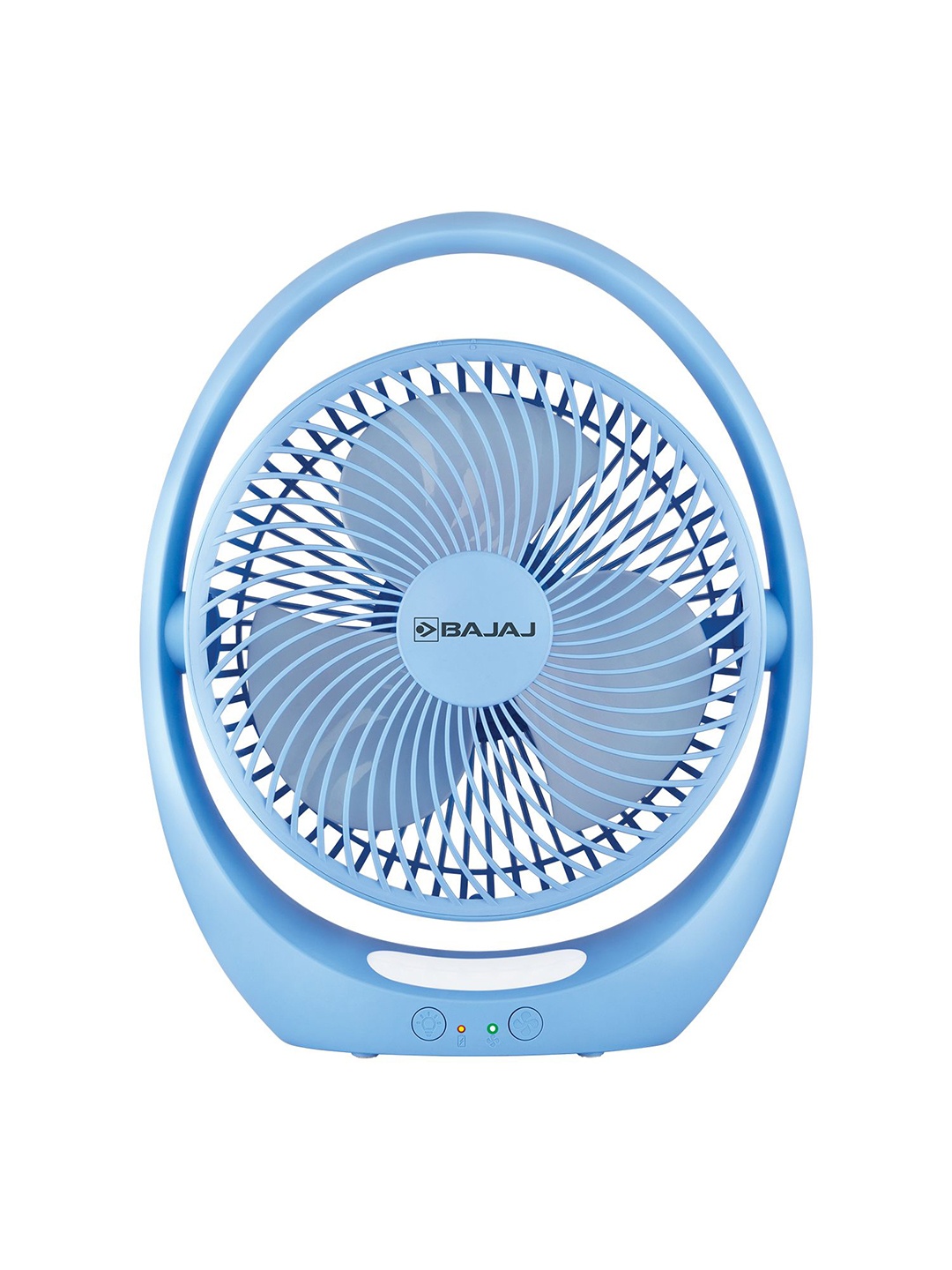 

Bajaj Pygmy Go 178 mm Blue Personal Fan with LED Lighting