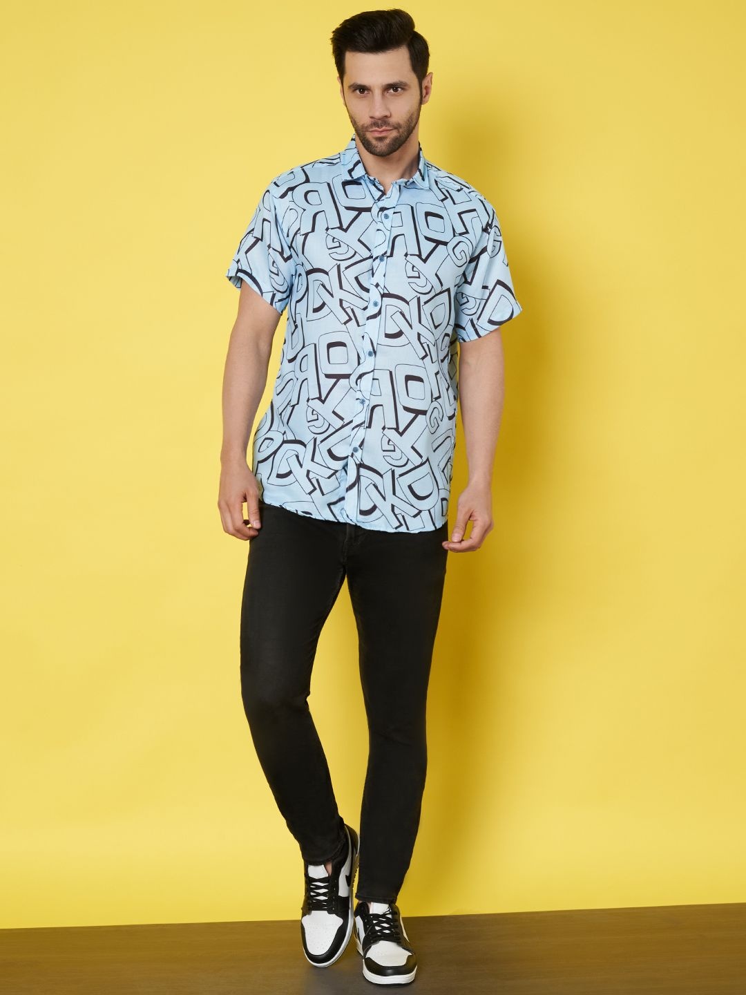 

Fashion FRICKS Men Opaque Casual Shirt, Multi
