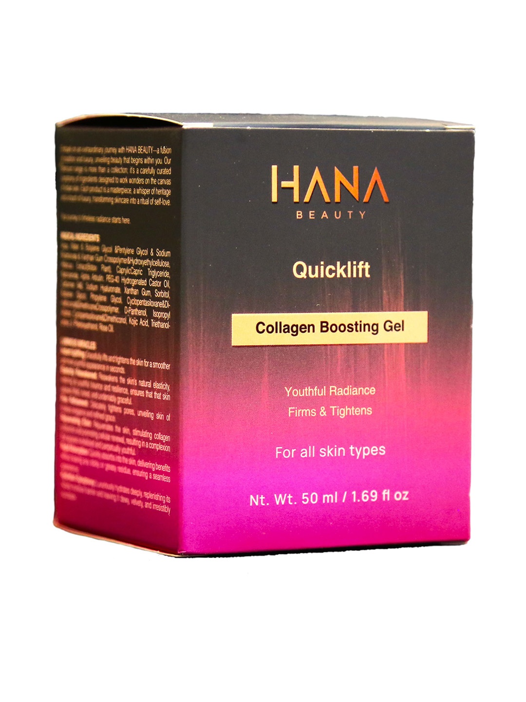 

Hana Beauty Collagen Boosting Gel For Youthful Radiance- 50 ml, Transparent