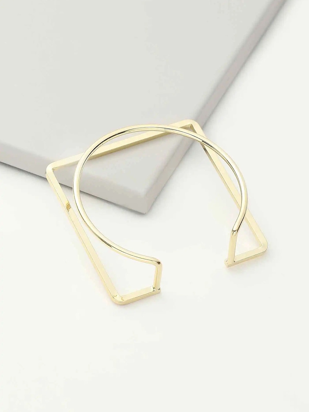 

Rhea Gaia Golden Moonrise Gold-Plated Cuff Bracelet