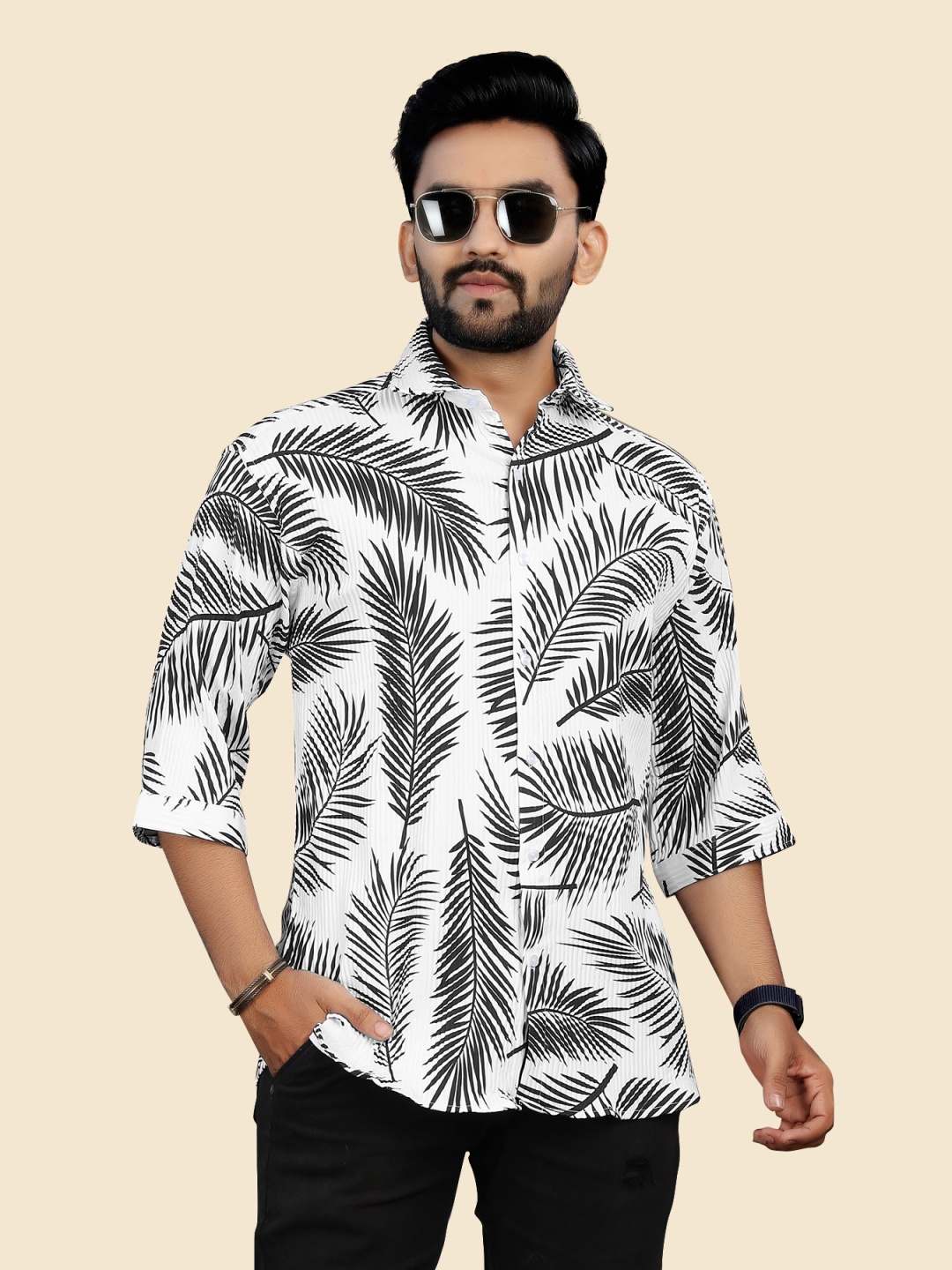 

Fashion FRICKS Men Opaque Casual Shirt, Multi