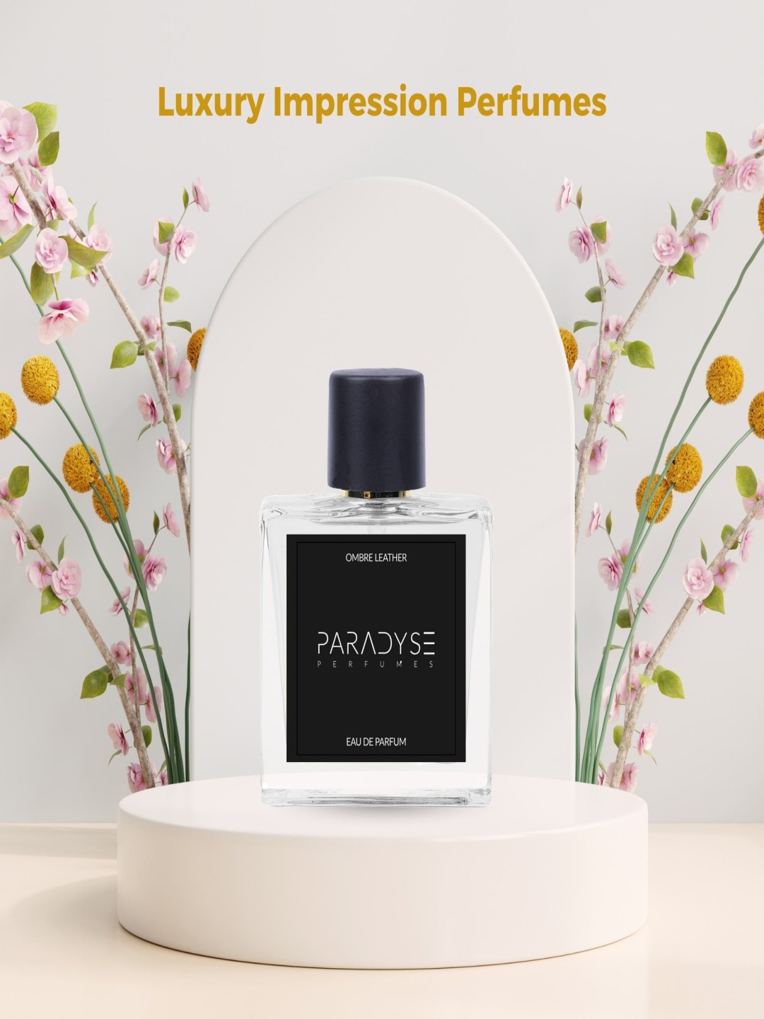 

PARADYSE PERFUMES Ombre Leather Long Lasting Eau De Parfume- 50 ml, Transparent