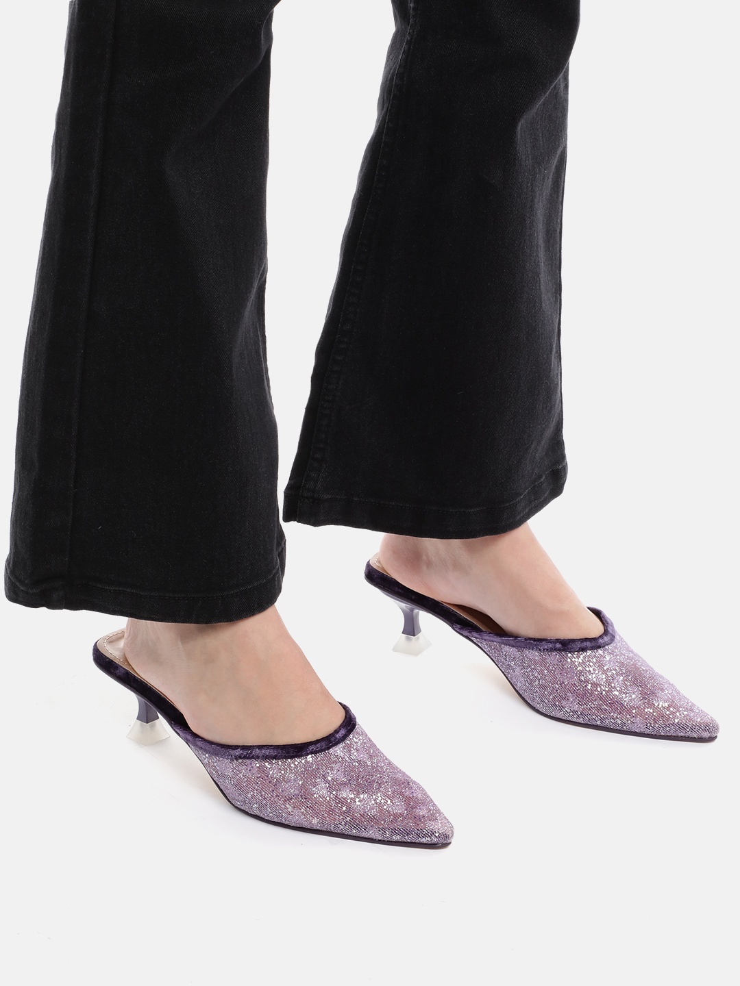 

AXIUM Party Kitten Mules, Violet