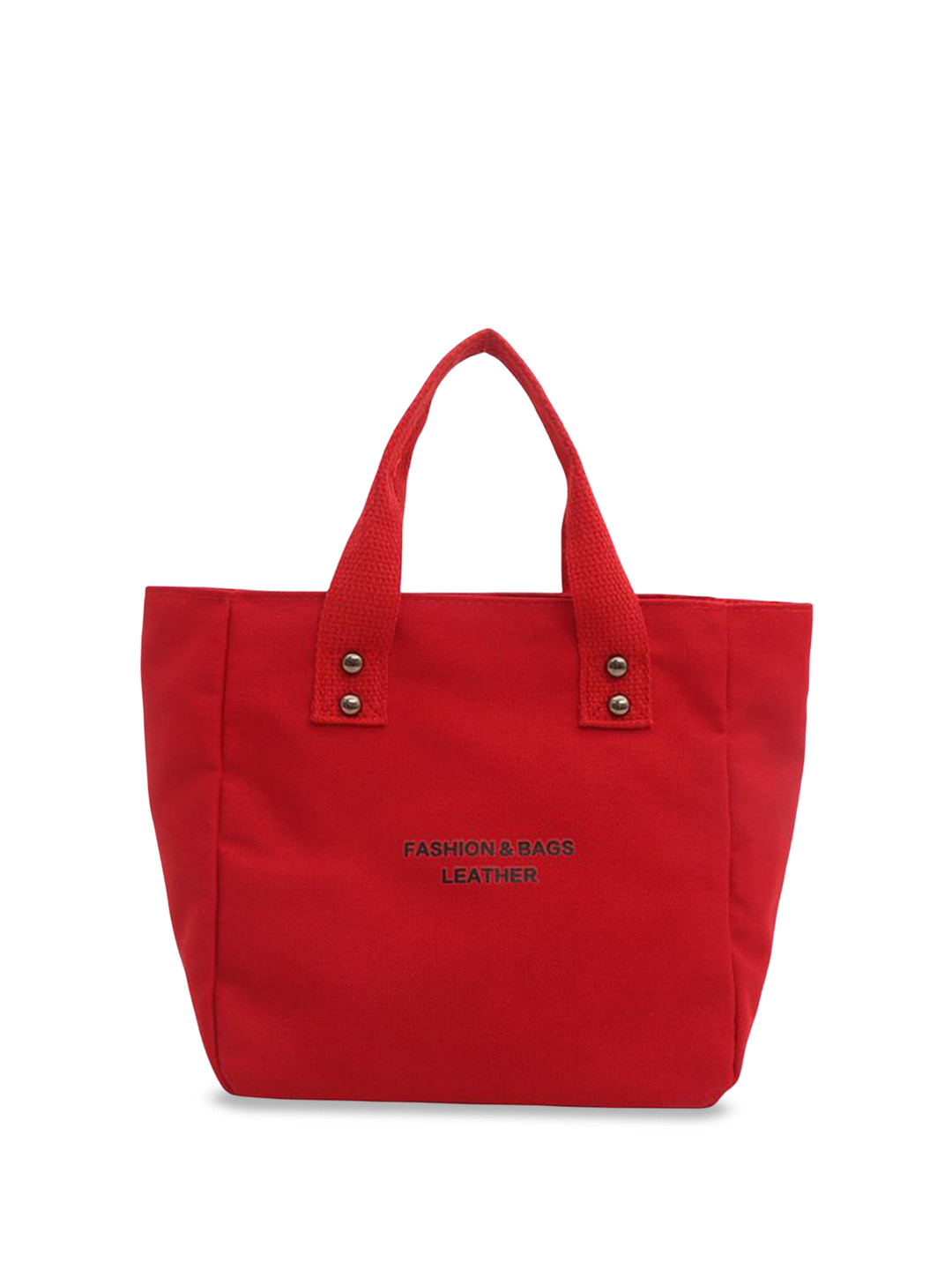 

StyleCast Women Typography Printed Shopper Tote Bag, Red