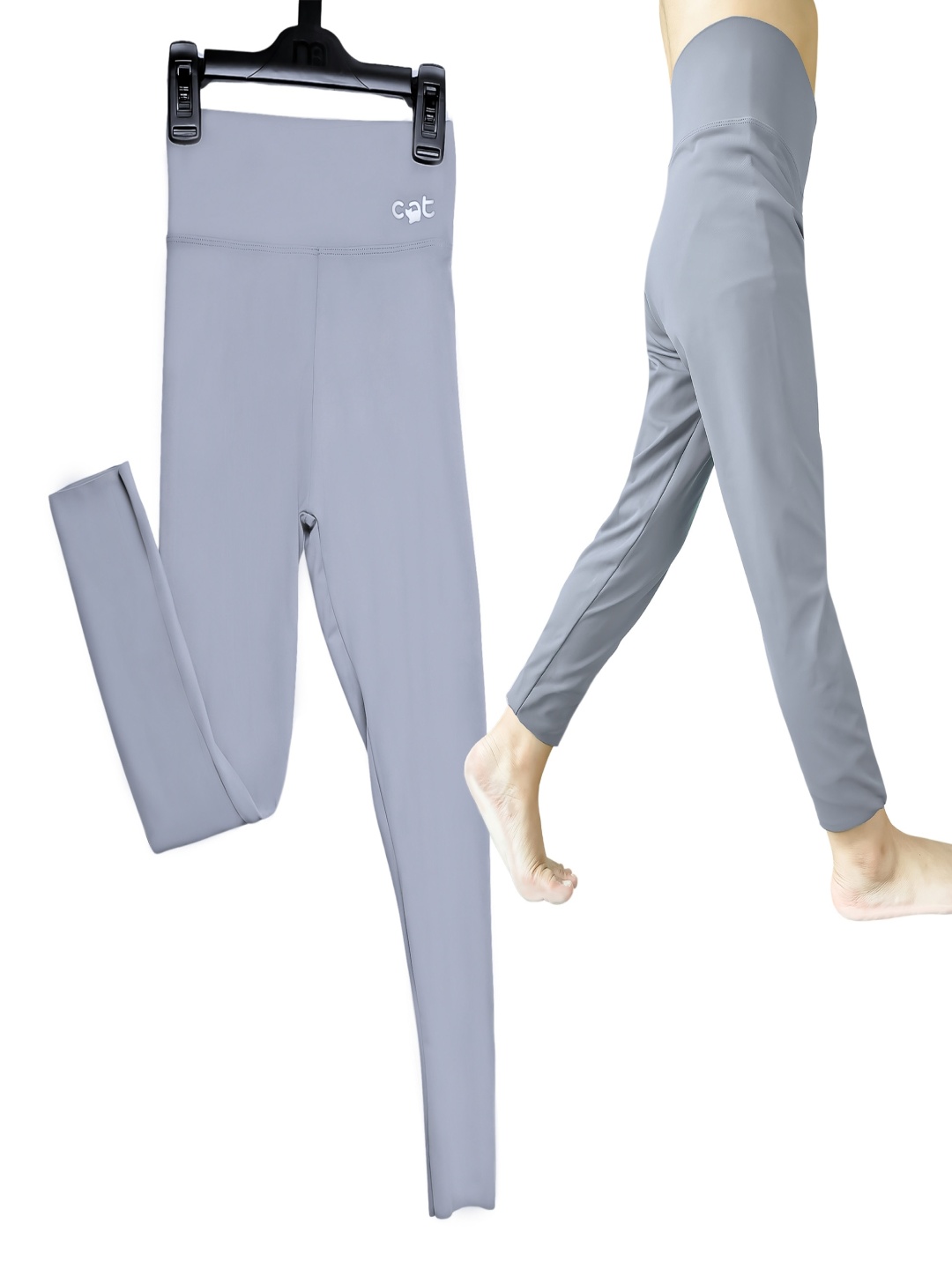 

The Little Lookers Kids Ankle Length Stretchable Tights, Grey