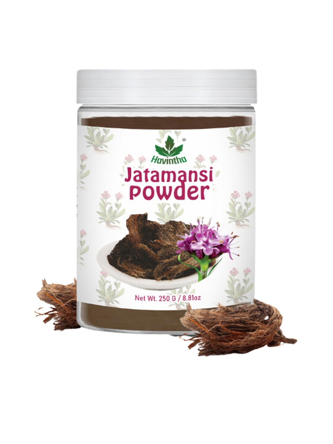 

Havintha Natural Jatamansi Powder For Healthy Hair & Reducing Hair Fall - 250 g, White