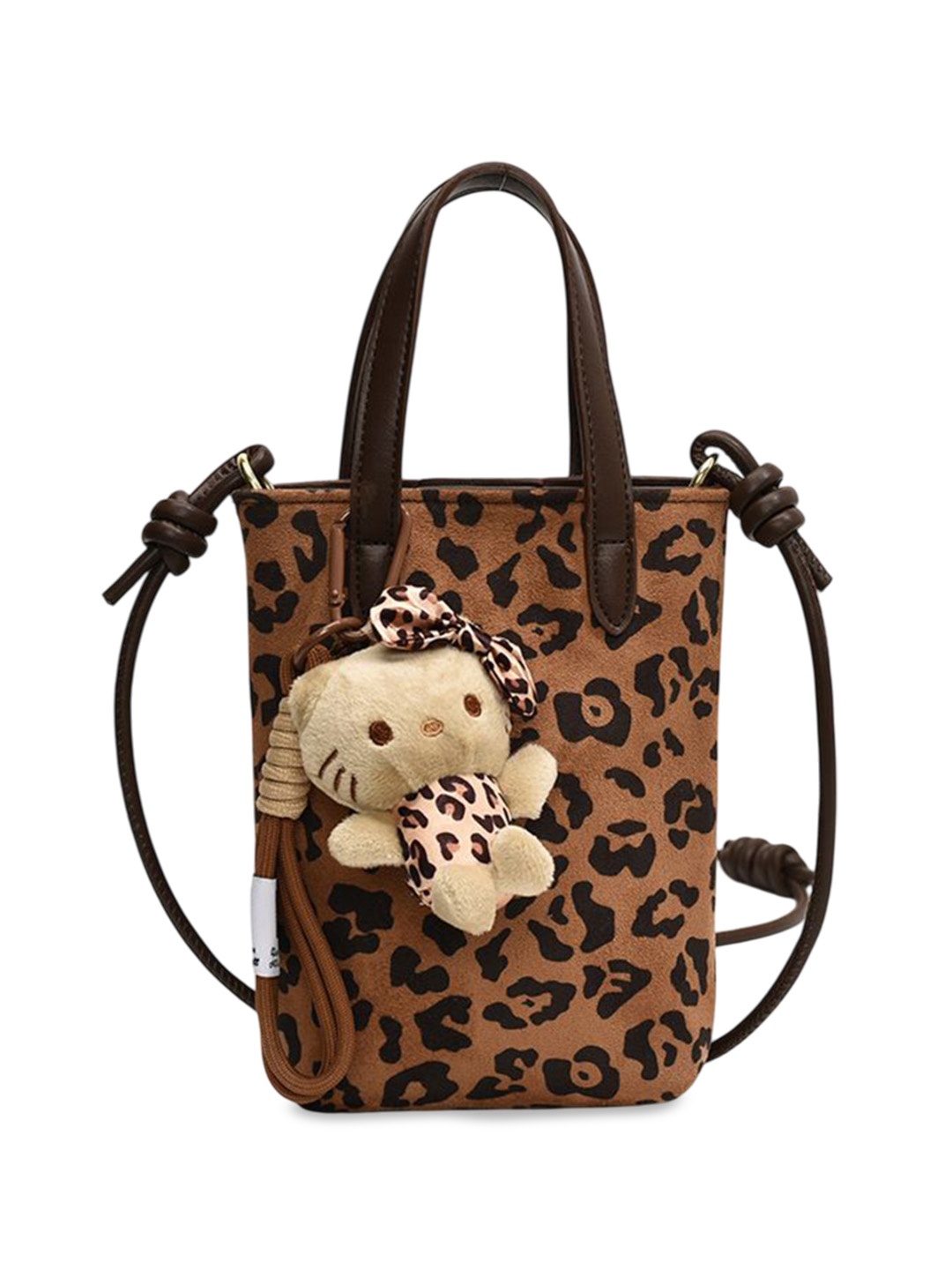 

StyleCast Women Animal Printed Handheld Bag, Brown