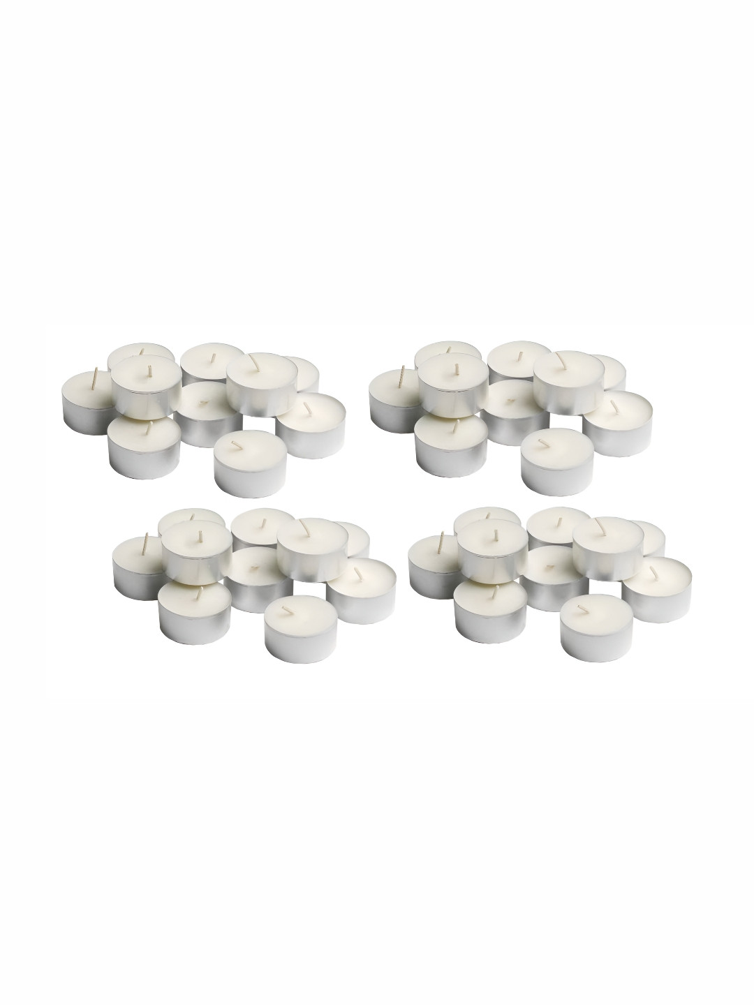 

atorakushon 40 pcs White Scented Tea Light Candles