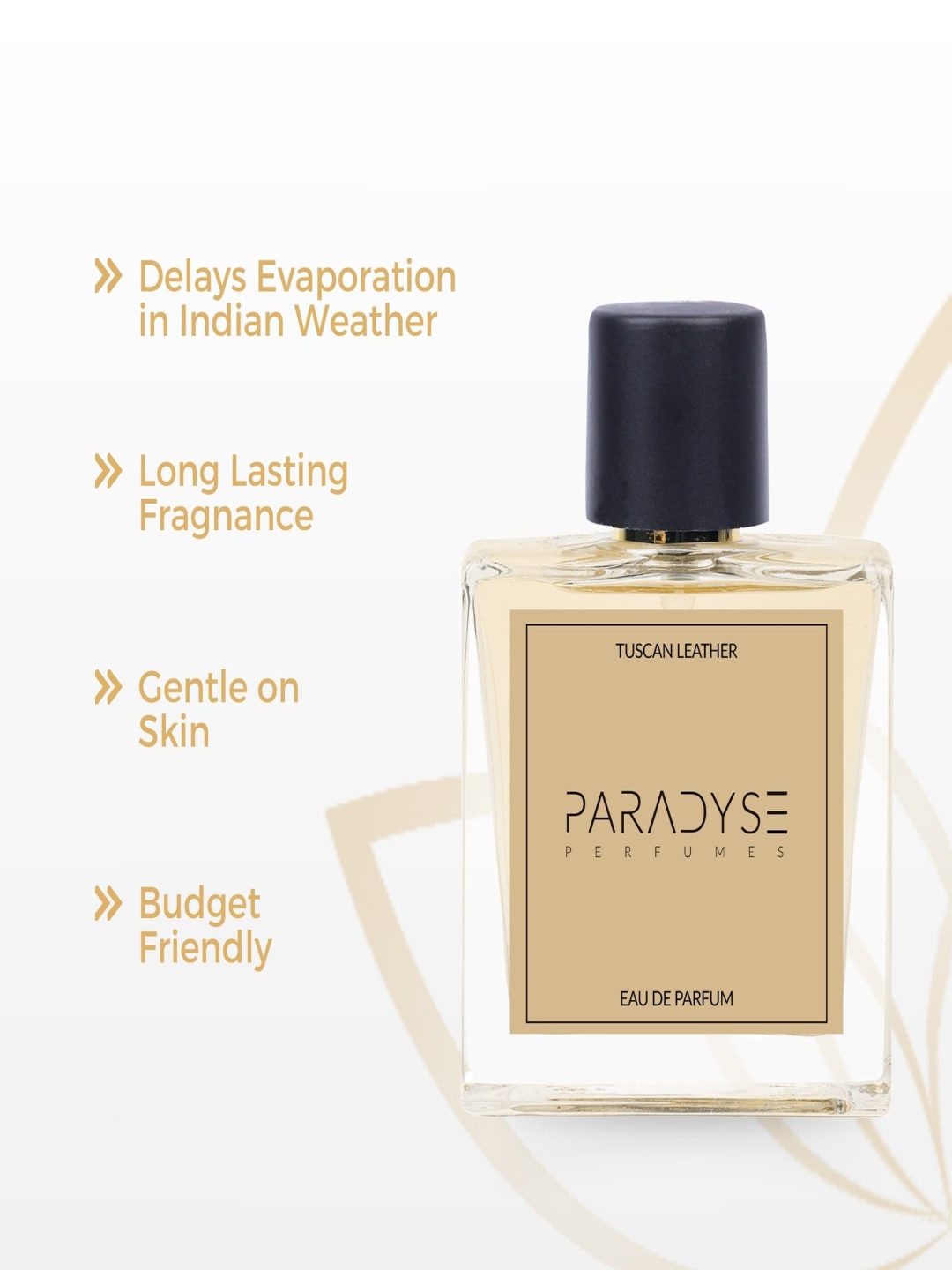 

PARADYSE PERFUMES Tuscan Leather Long Lasting Eau De Parfum- 50 ml, Transparent