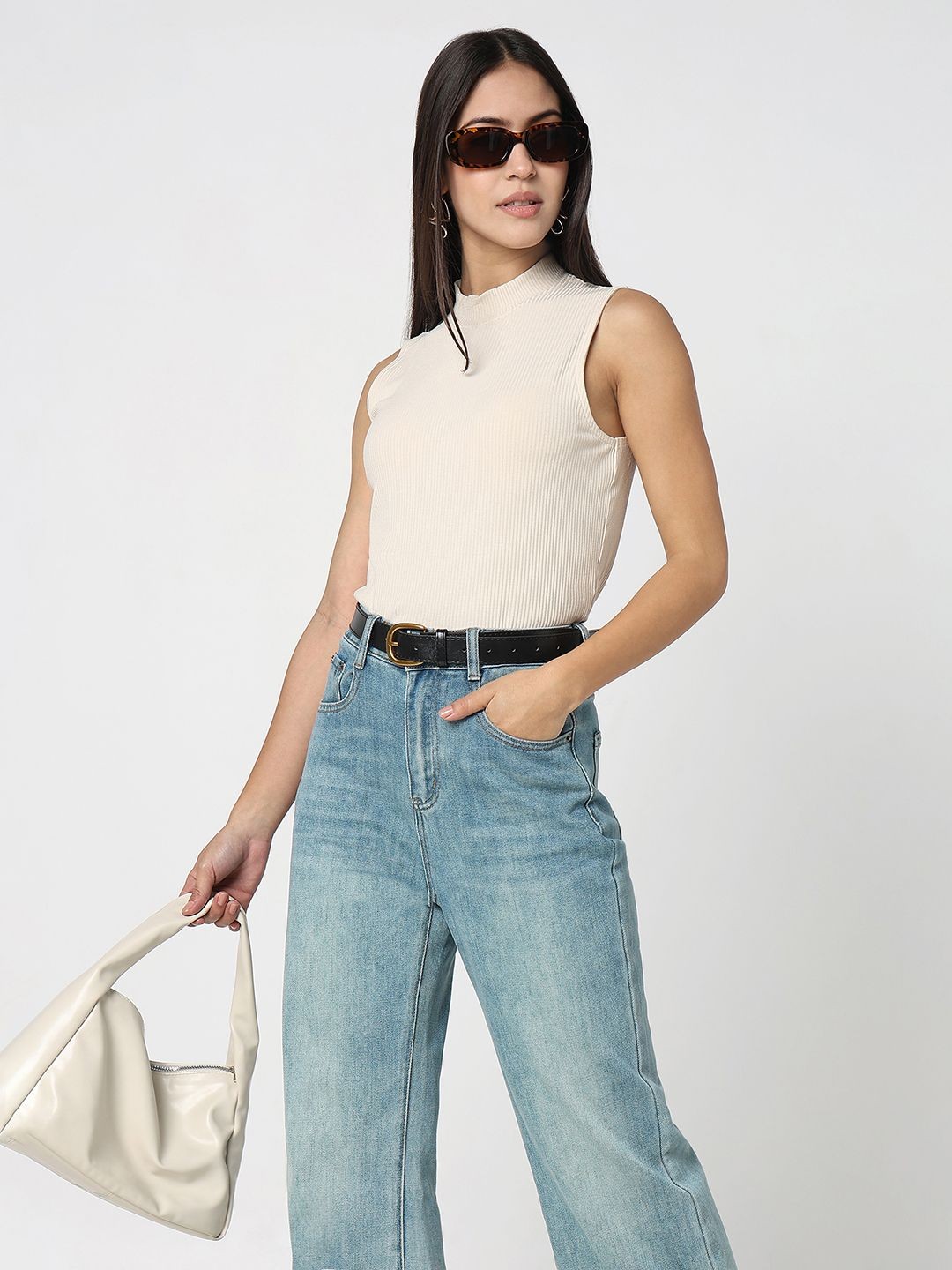 

R&B Top, Beige