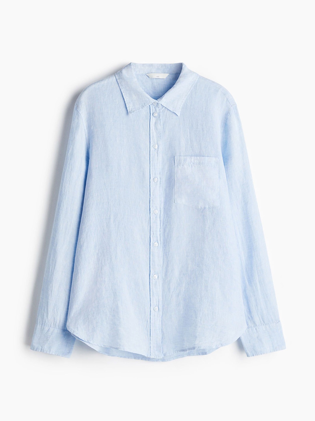 

H&M Linen Shirt, Blue