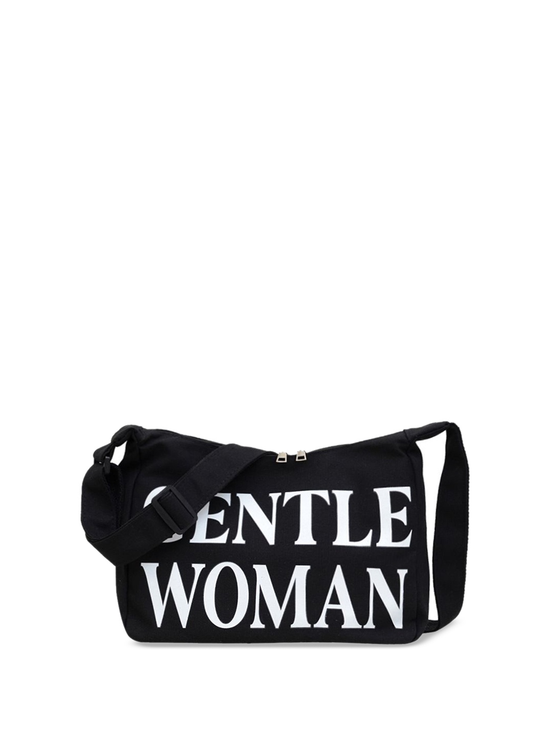 

StyleCast Women Typography Printed Structured Tote Bag, Black