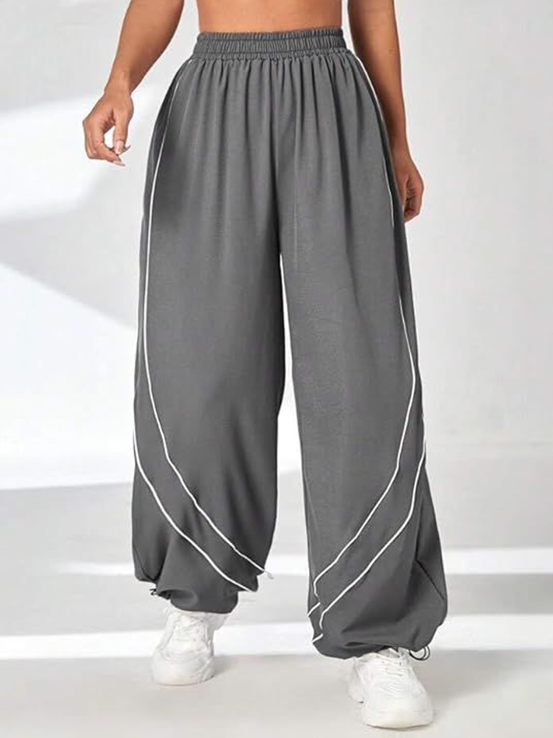 

TABADTOD Women Relaxed Loose Fit Easy Wash Joggers Trousers, Grey