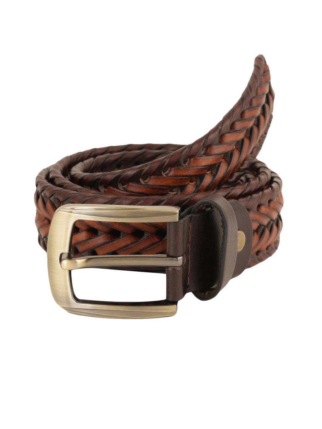 

Style Shoes Men Leather Belt, Tan