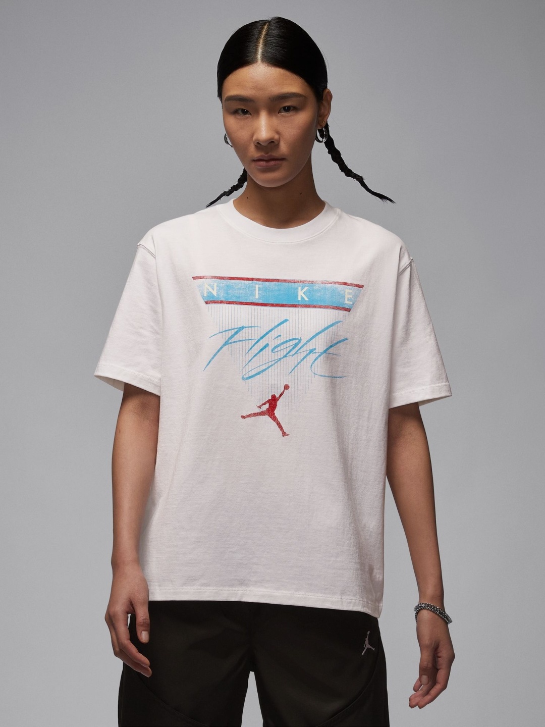 

Nike Jordan Flight Heritage Women Graphic T-Shirt, White