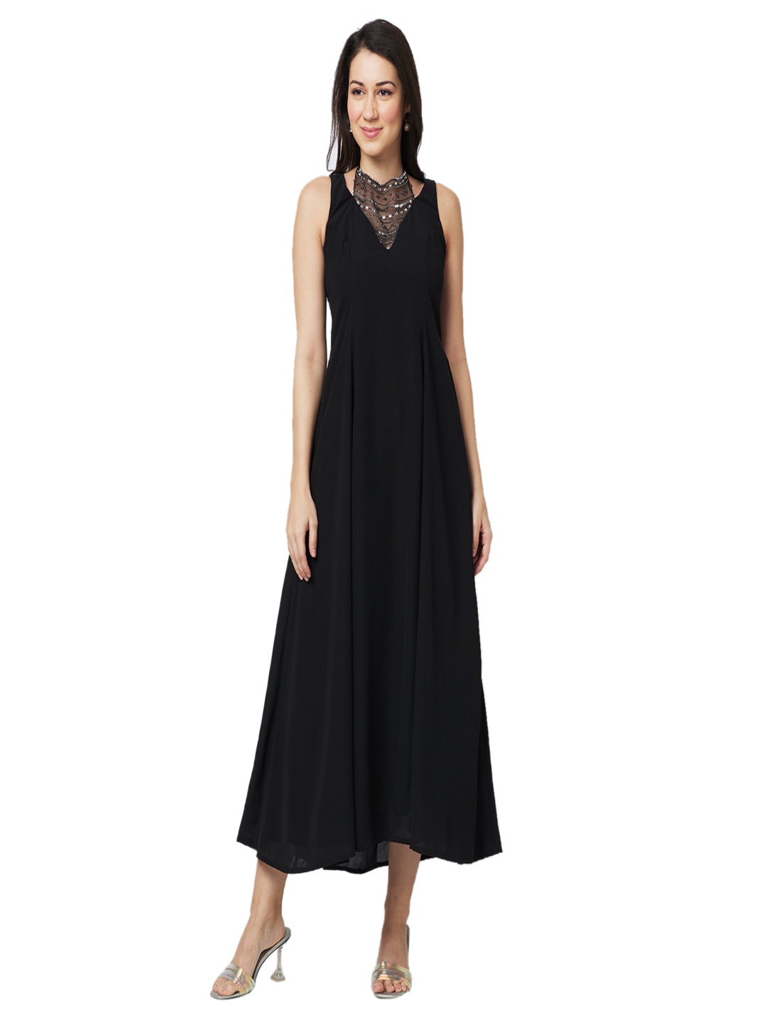 

Iti Maxi Dress, Black