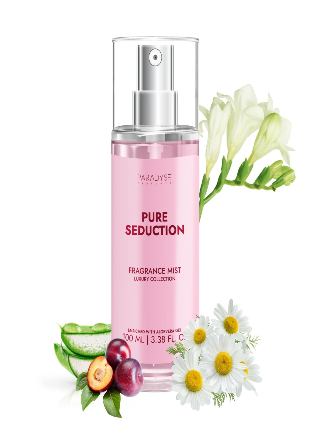 

PARADYSE PERFUMES Pure Seduction Long Lasting Fragrance Mist - 100 ml, Transparent