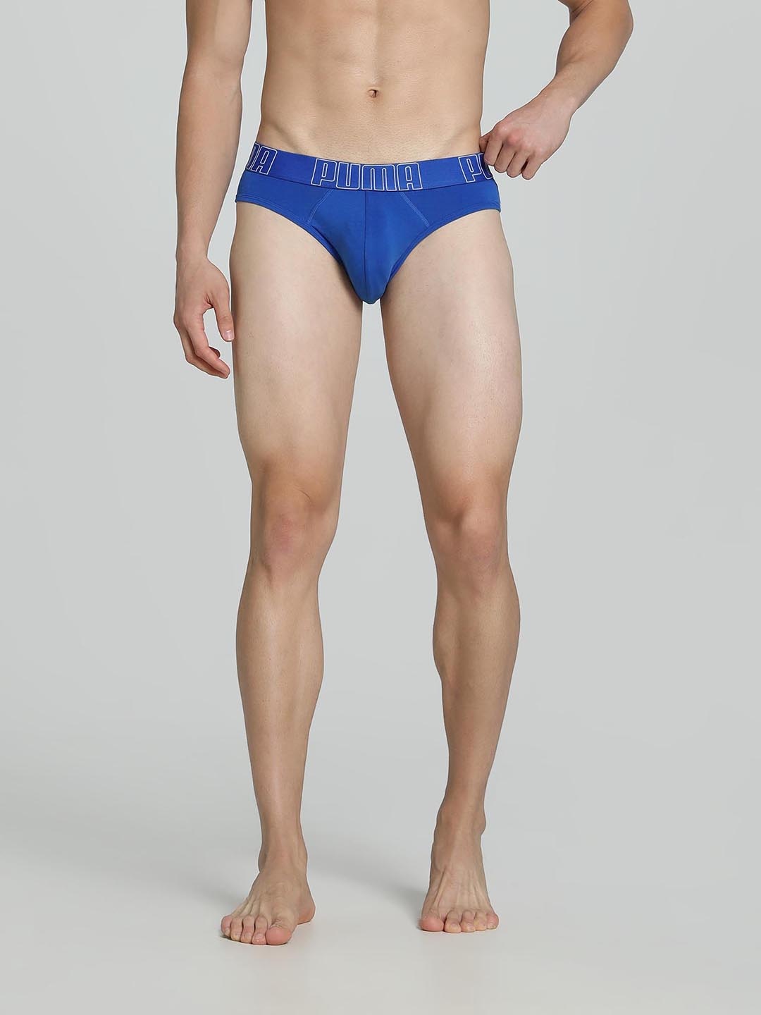 

Puma Supima Men Mid-Rise Briefs - 68842201, Blue