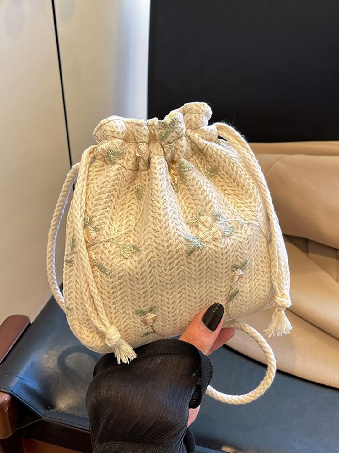 

StyleCast Tote Bag, Cream
