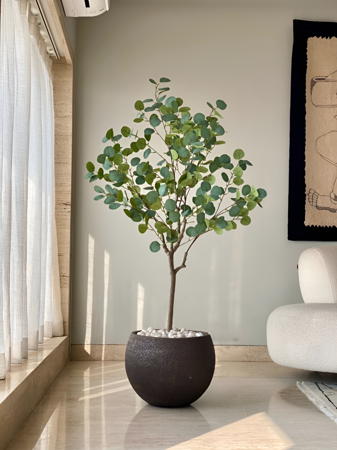 

Mason Home Green Bespoke Eucalyptus Artificial Plant