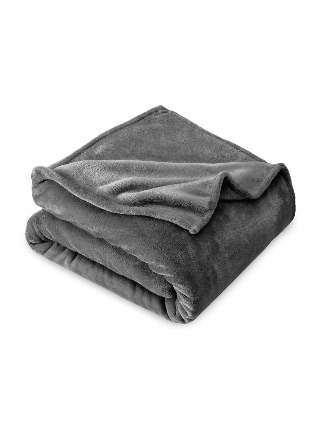 

VAS COLLECTIONS Grey AC Room 300 GSM Double Bed Blanket