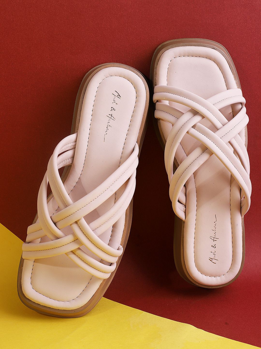 

Mast & Harbour Women Platform Sandals, Pink