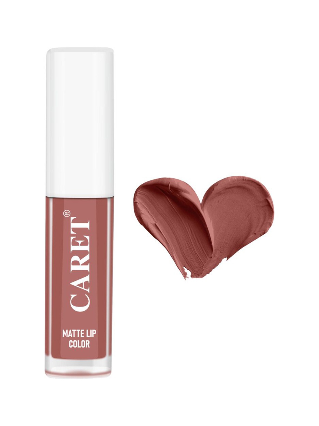 

CARET ORGANIC Super-Pigmented Liquid Matte Lipsticks - 2 ml - Nude - 12