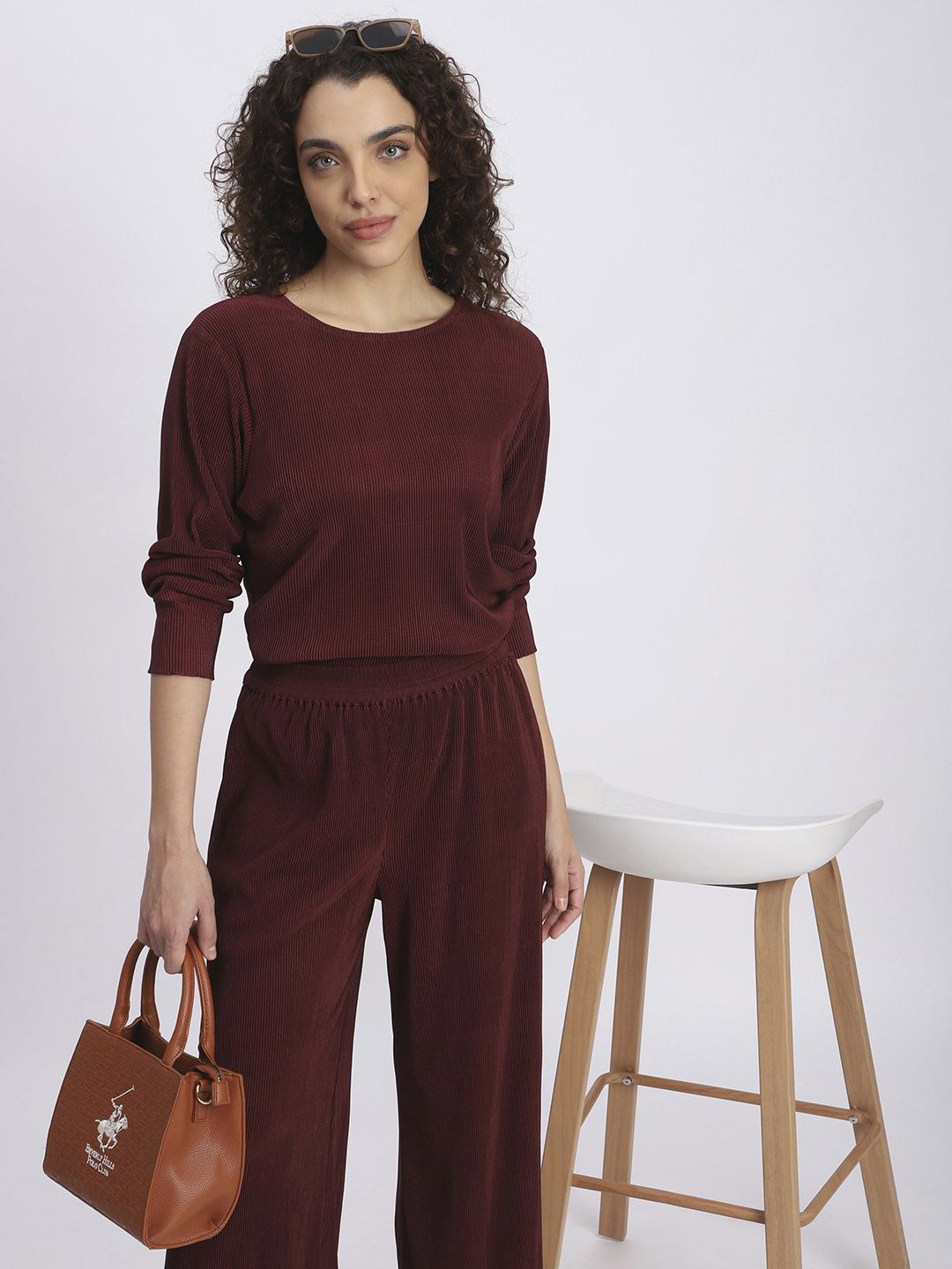 

R&B long Top, Red