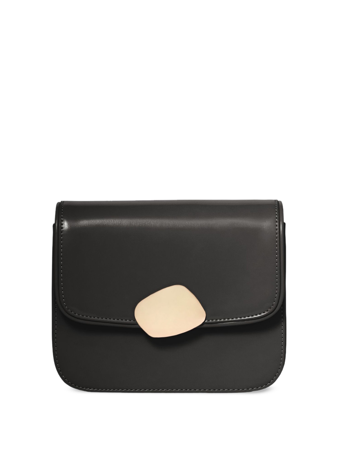 

Forever New PU Structured Sling Bag, Black