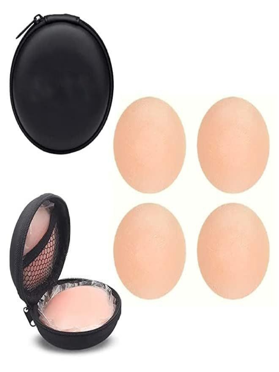 

BRACHY Set of 2 Stick-On Lingerie accessories, Nude