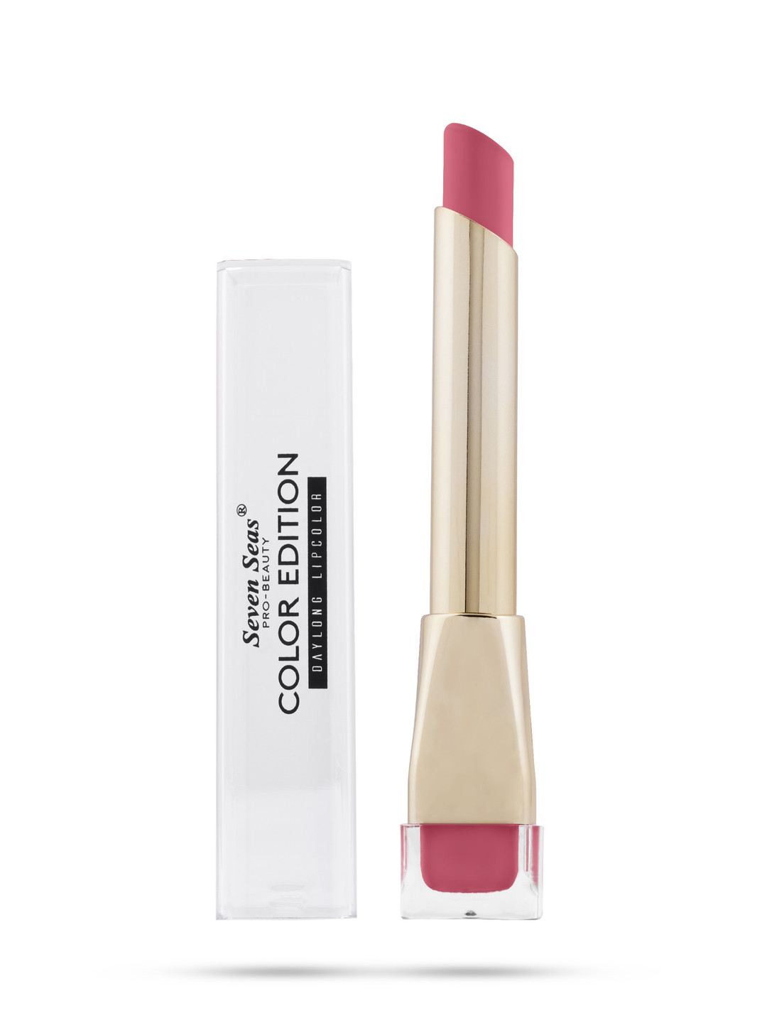 

Seven Seas Color Edition Day Long Waterproof & Smudgeproof Lip Color - 3.5 g - Pink 335
