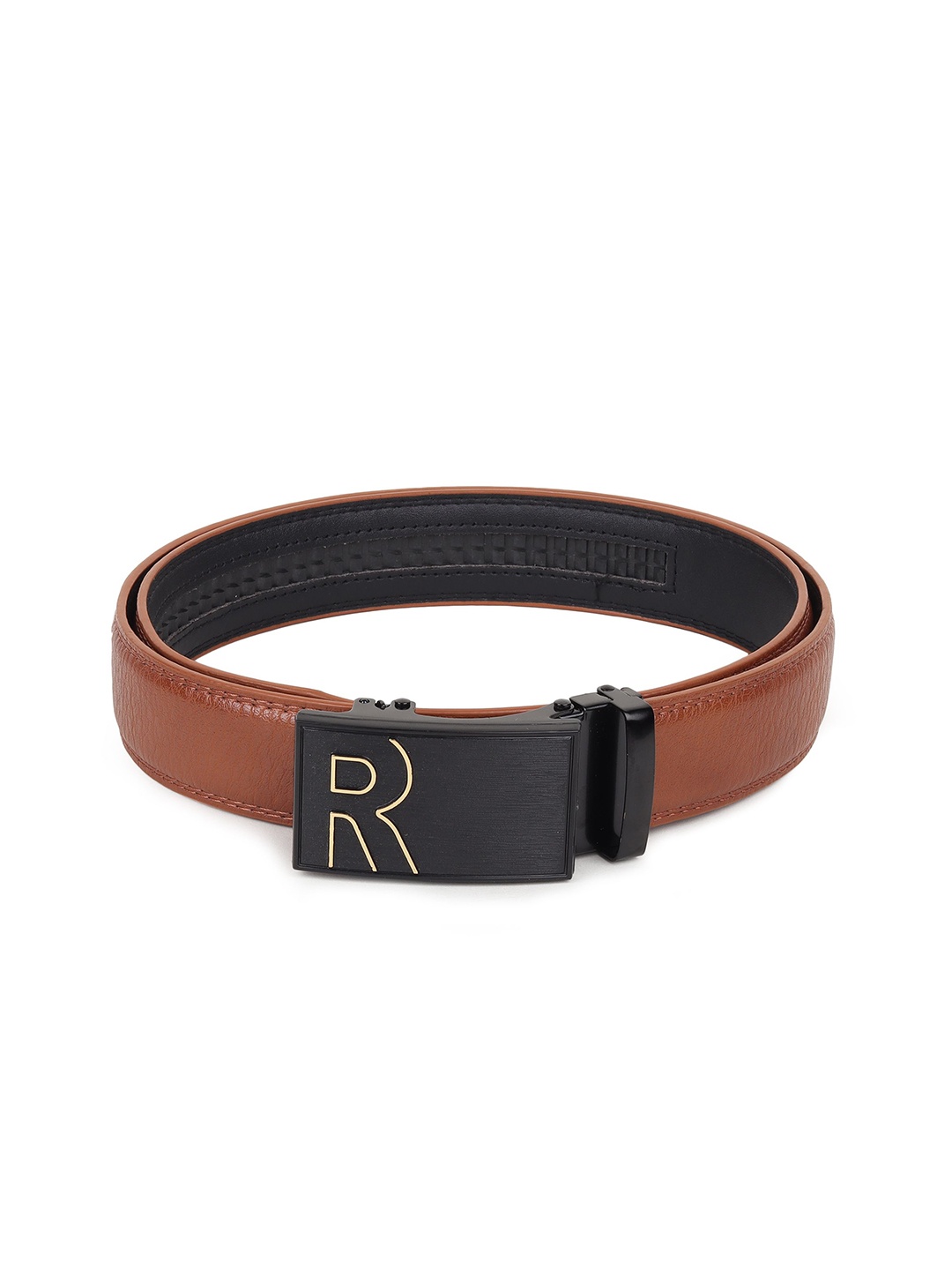 

Provogue Men Textured Belt, Tan