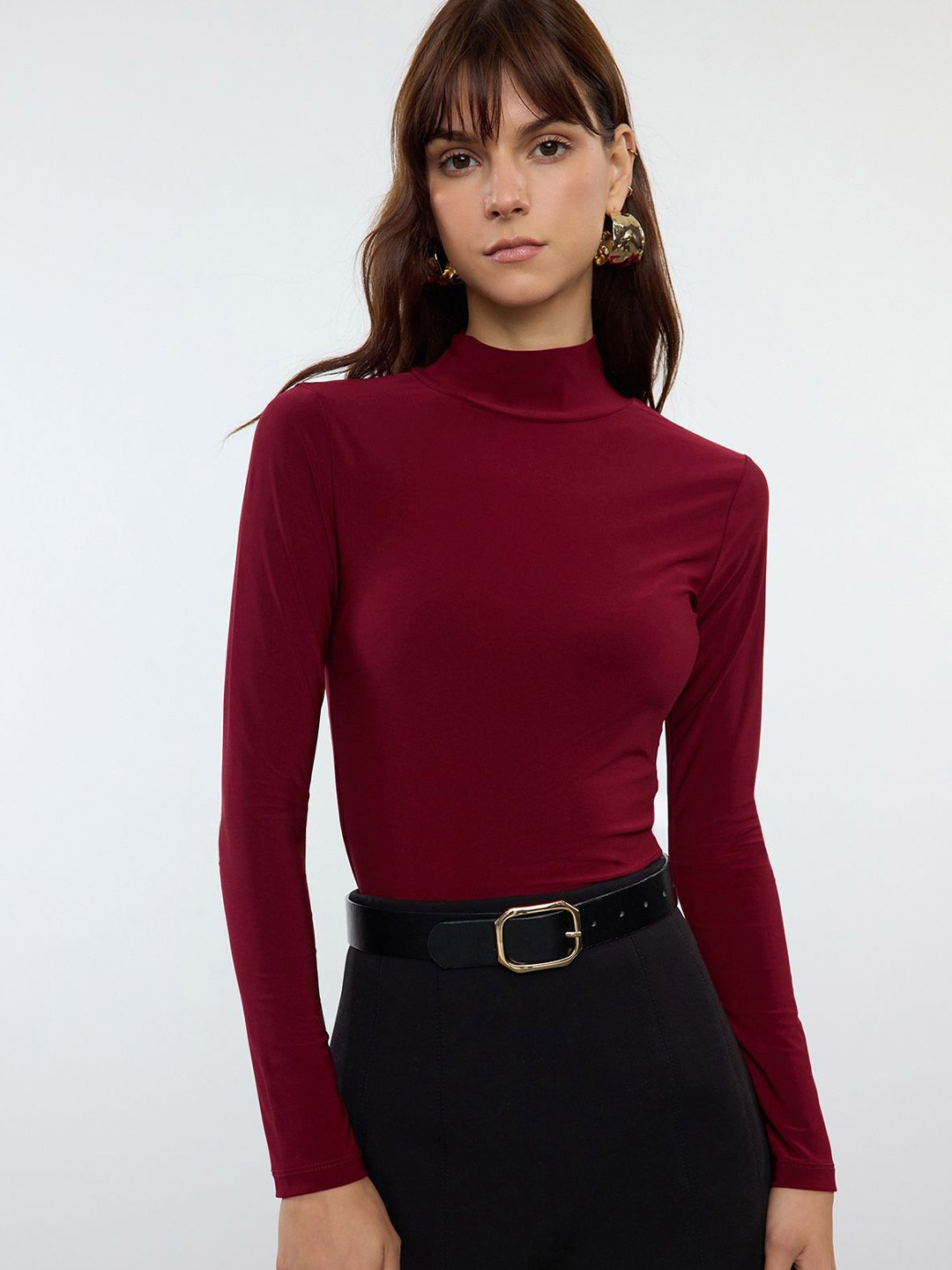 

Trendyol Women Fitted Top, Na