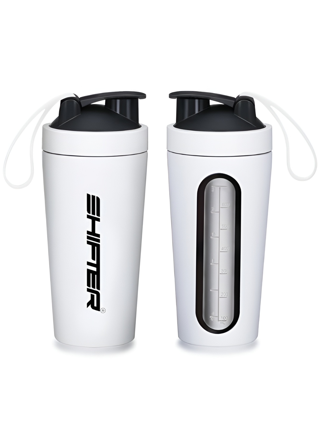 

SHIFTER White Single Stainless Steel Solid Water Bottle