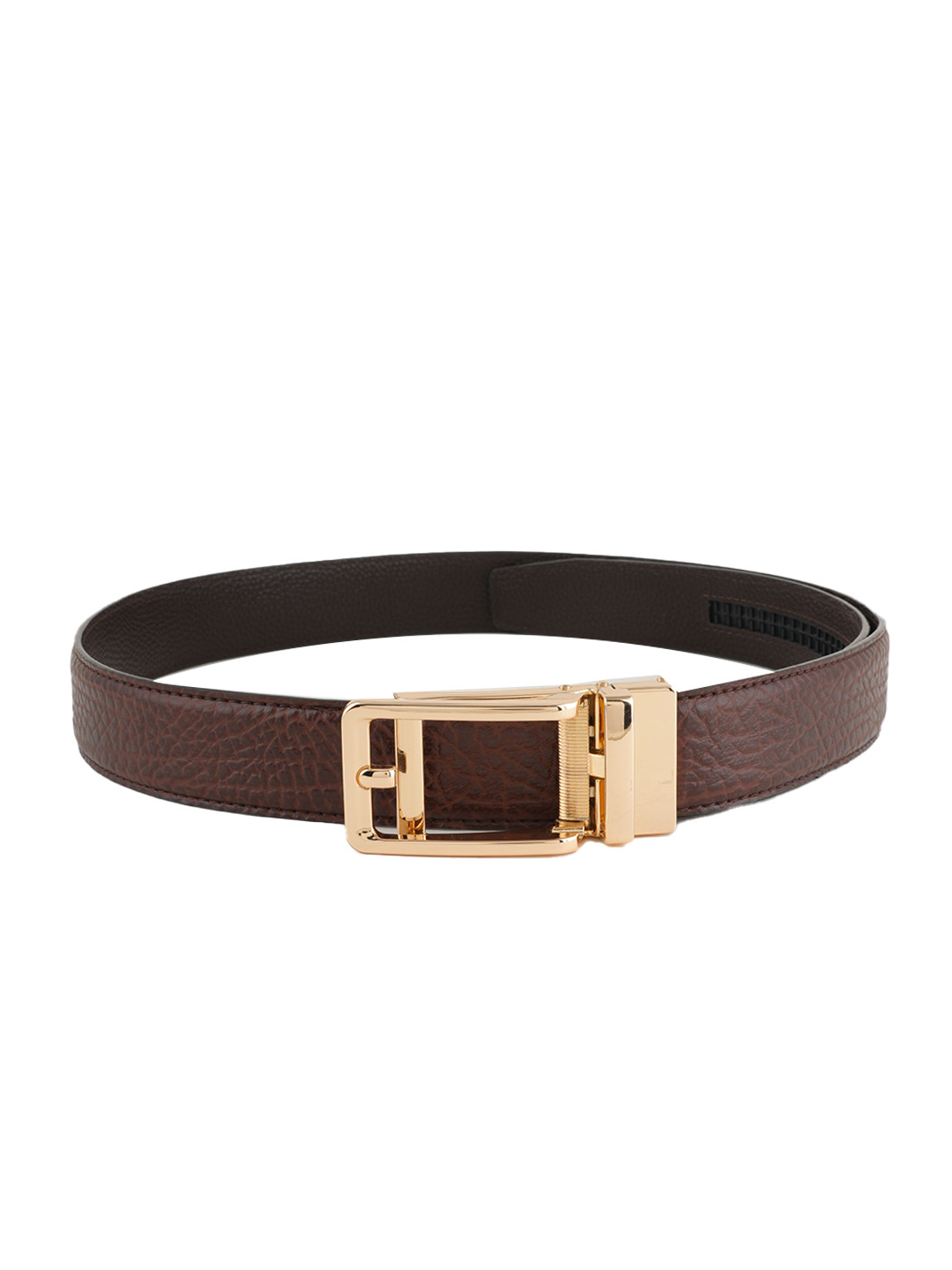 

Style Shoes Men PU Belt, Brown