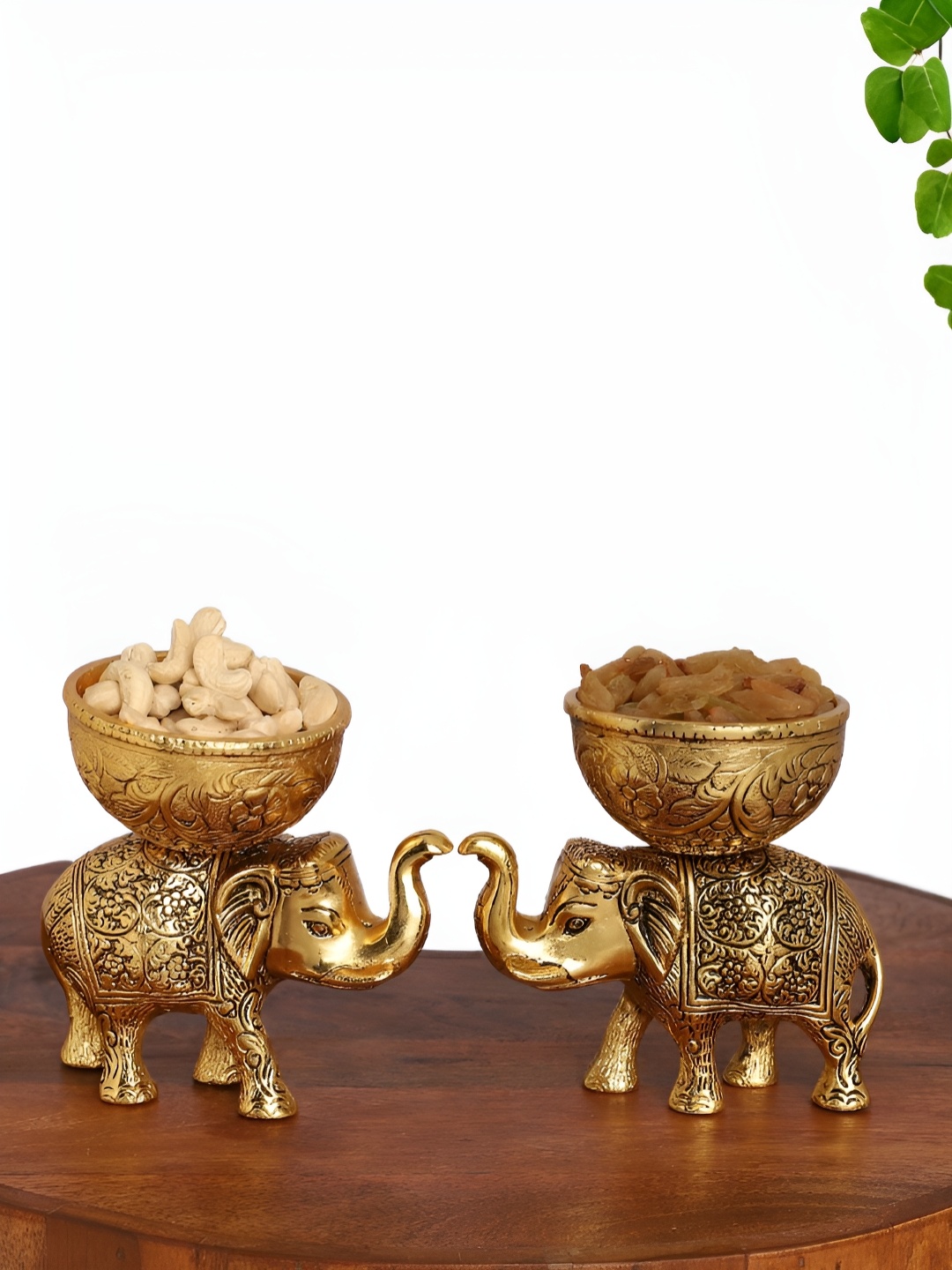 

INTERNATIONAL GIFT Gold-Toned Religious Idol Showpiece