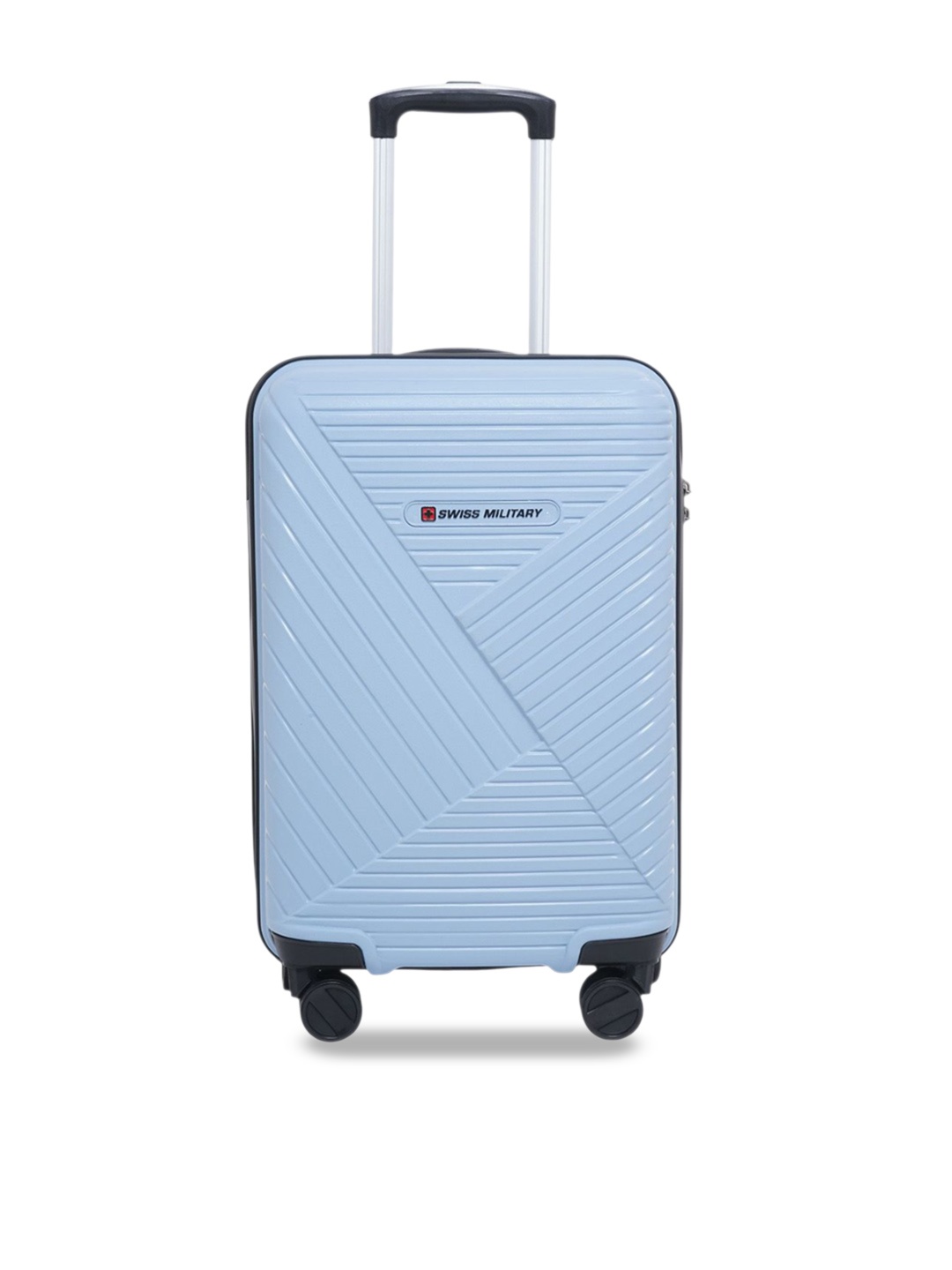 

SWISS MILITARY Hard Sided Trolley Suitcase, Grey