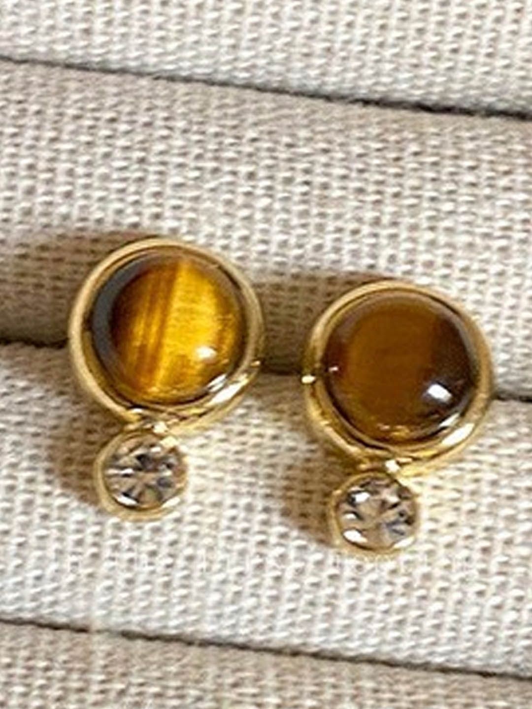 

StyleCast Circular Shaped Studs, Gold