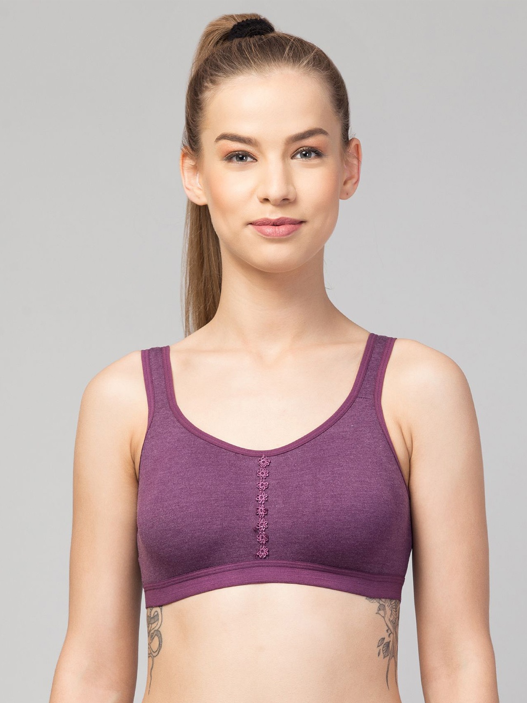 

CKARFE Bra Full Coverage, Purple