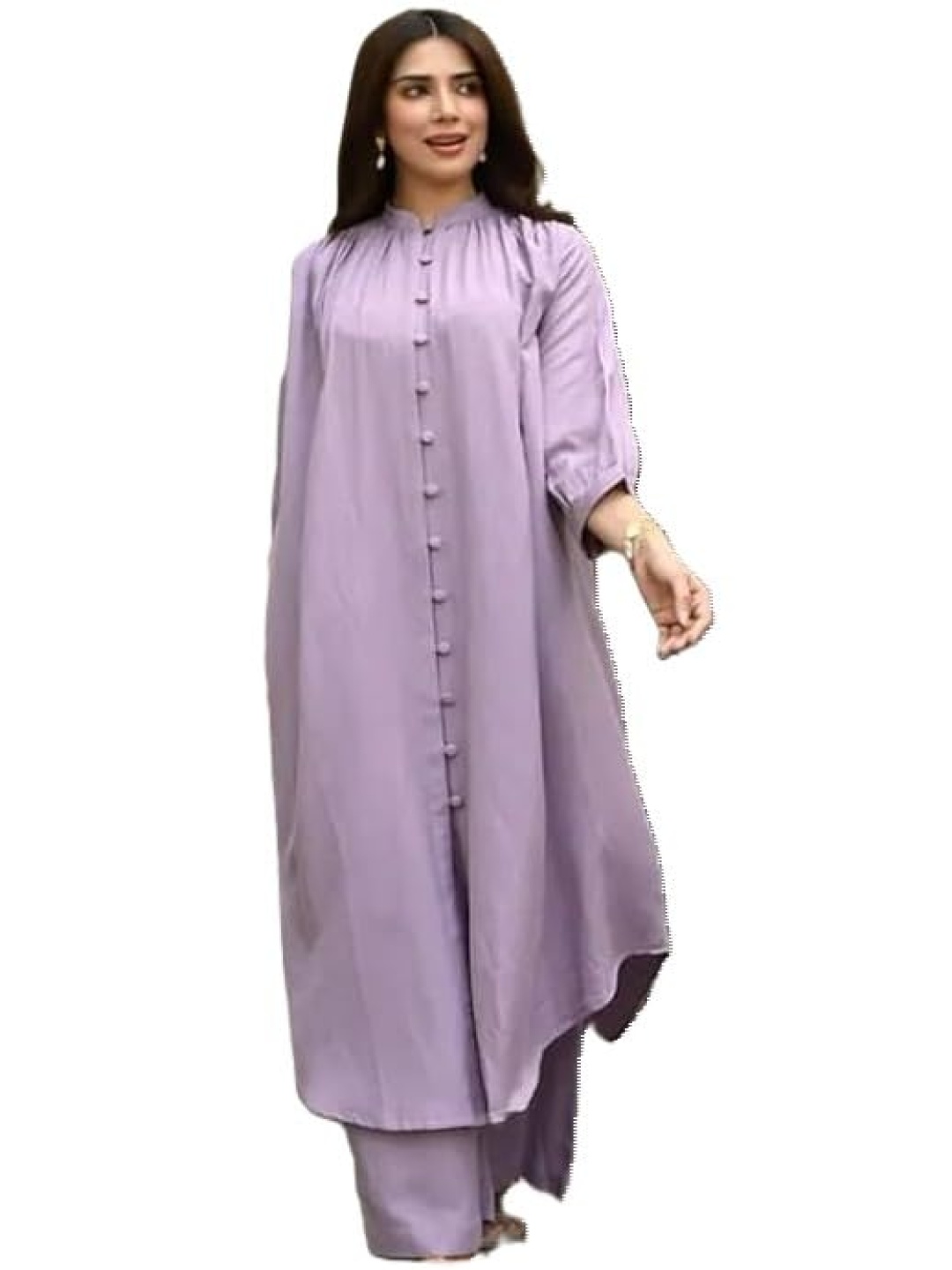 

13-Star Shirt Maxi Dress, Purple