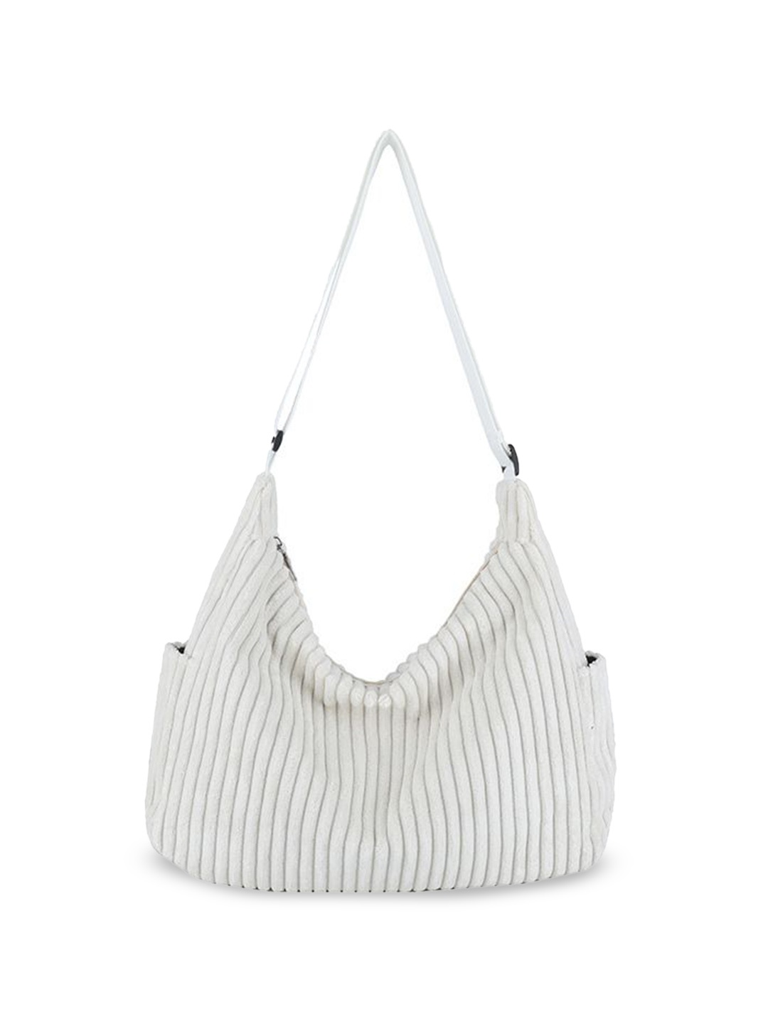 

StyleCast Women Textured Structured Hobo Bag, White