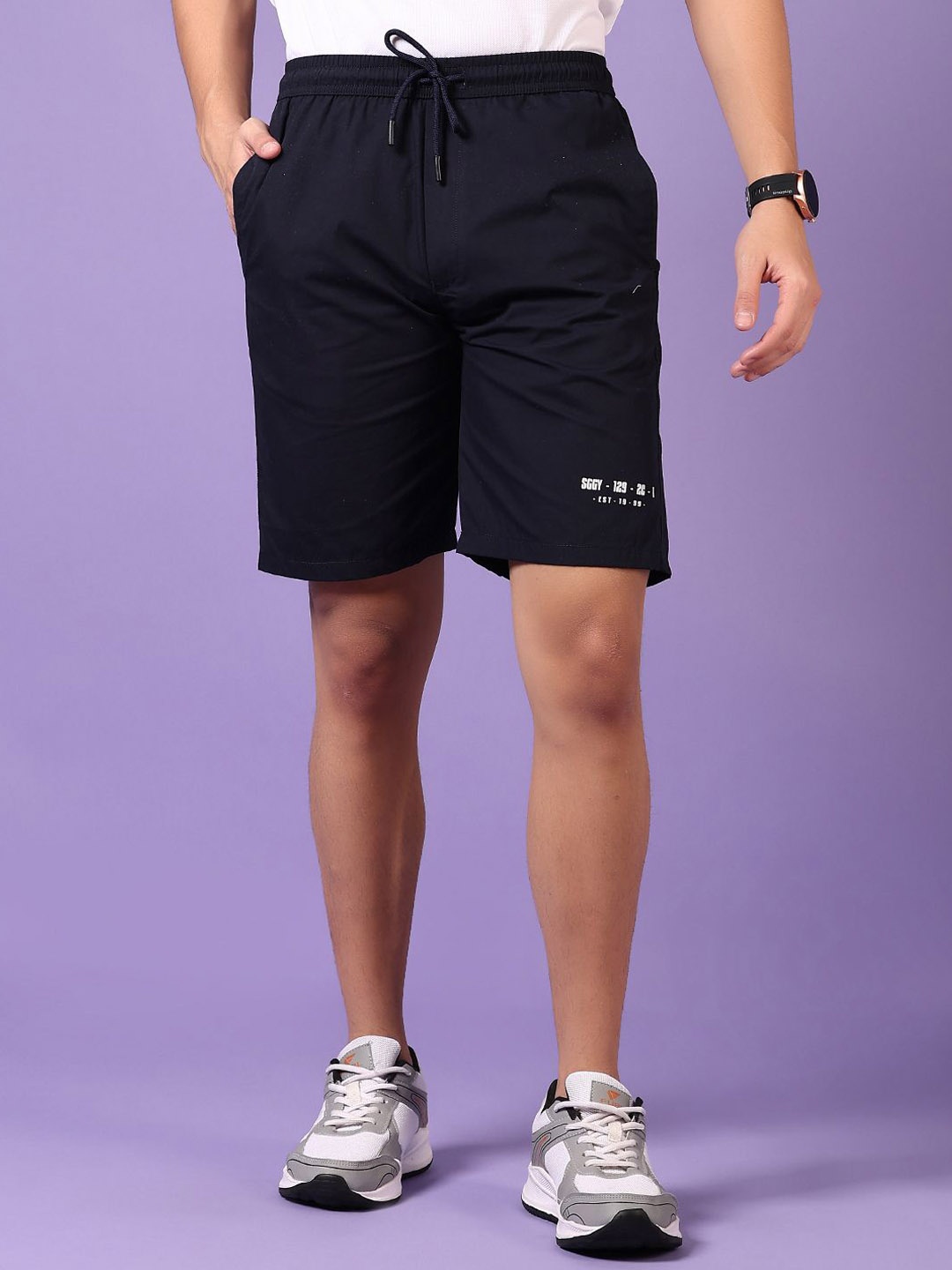 

V-Mart Men Shorts, Navy blue