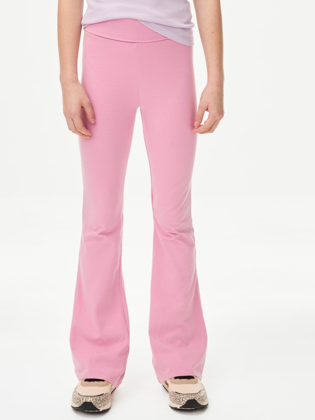 

Marks & Spencer Girls Ankle Length Slip-On Leggings, Pink